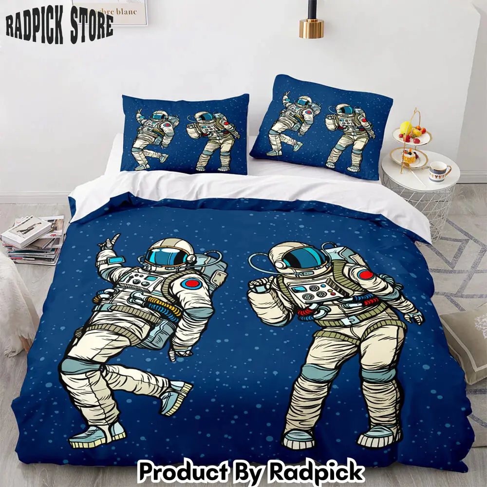 Spaceman cosplay bedding set duvet cover comforter bed sheets  rp0425752